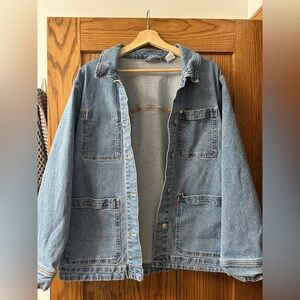 Time & Tru Blue Jean Denim Jacket